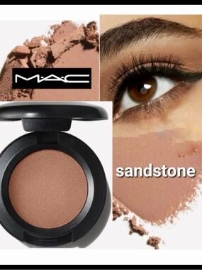 MAC Cosmetics Eye Shadow “SANDSTONE MATTE” 0.05oz/1.5g Full Size New in Box